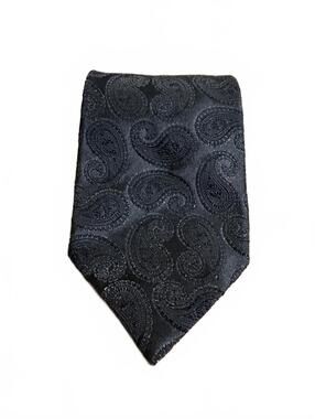 Men’s Ermenegildo Zenga grey Italian silk tie new with tags
